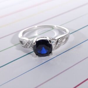 Blue Sapphire 1.7 Carats Ring Size 7.75